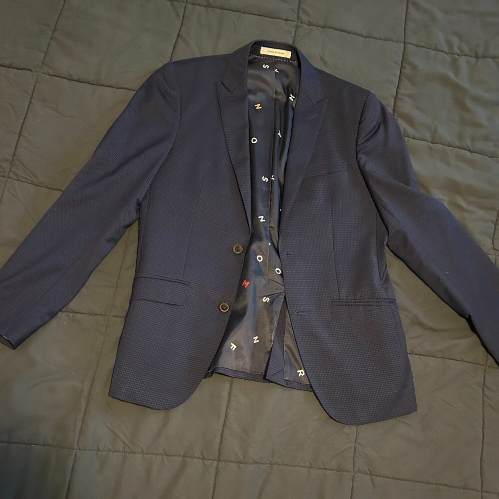 Mens  Blue Blazer Size 36 Used but in great condition